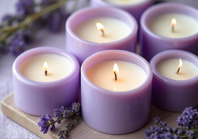 Velas de Lavanda Relajante